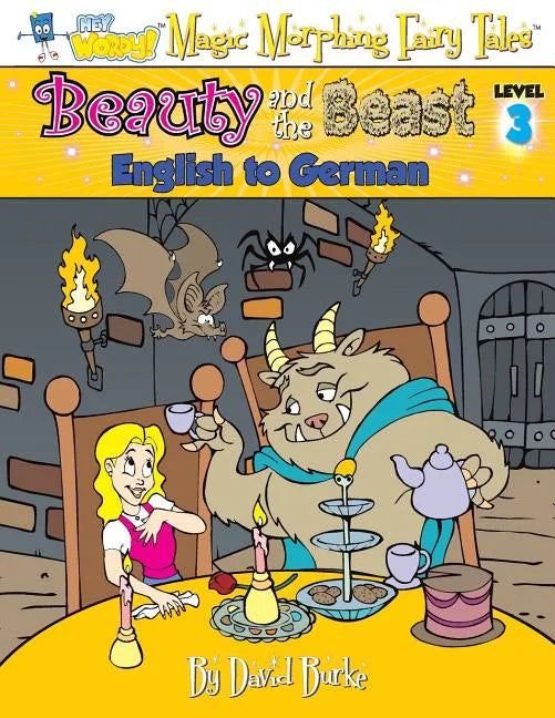 Beauty and the Beast: English to German, Level 3 - Paperback