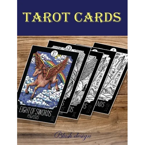 Tarot Cards: Adult Coloring Book - Hardcover
