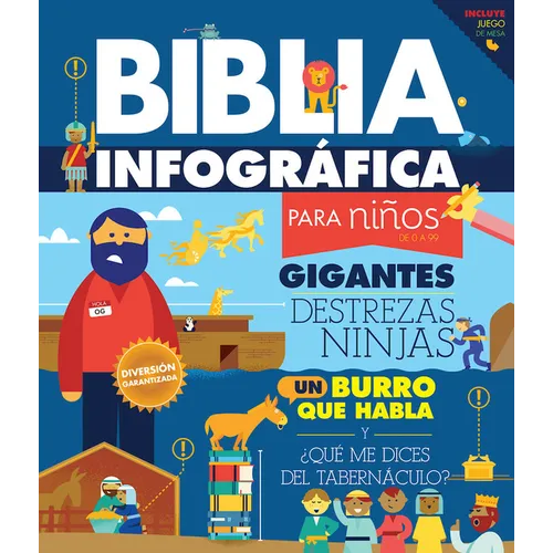 Biblia Infográfica Para Niños (Bible Infographics for Kids) - Hardcover