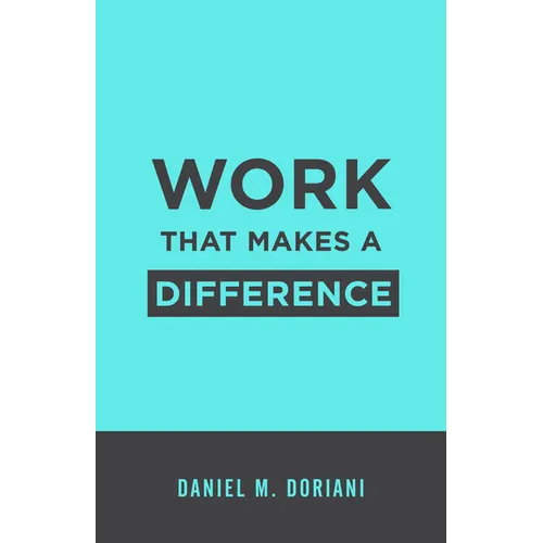 Work That Makes a Difference - Paperback