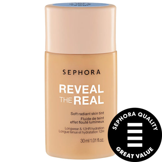 Reveal The Real 12HR Soft Radiant Skin Tint - Lightweight, Long-Lasting Makeup for Natural Finish