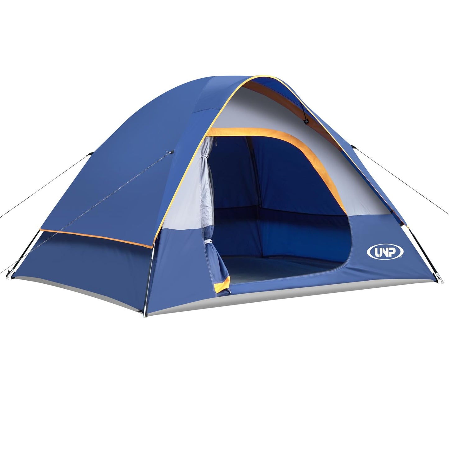 Camping Tent 4 Person, Waterproof Windproof Tent with Rainfly Easy Set up-Portable Dome Tents for Camping