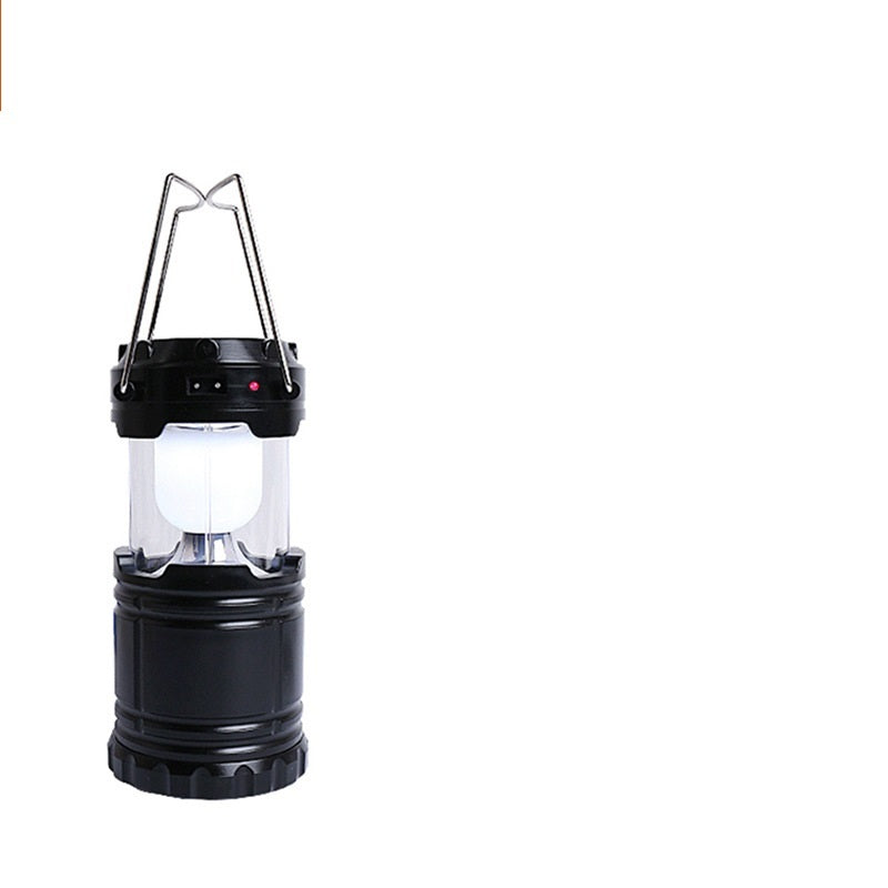 Outdoor Camping Light Solar Rechargeable LED Emergency Light Colorful With Fan