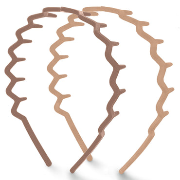 Women Accessories - Comfortable Comb Headbands with Teeth - Recycled Plastic Hair Accessories - 2 Pack