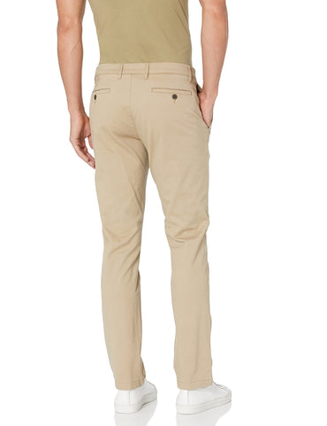 Amazon Essentials Men's Skinny-Fit Washed Stretch Chino Pant Light Khaki 29x34