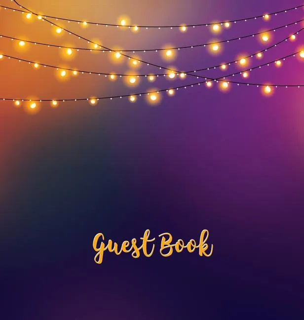 Guest Book (HARDCOVER), Party Guest Book, Birthday Guest Comments Book, House Guest Book, Retirements Party Guest Book, Vacation Home Guest Book, Spec - Hardcover