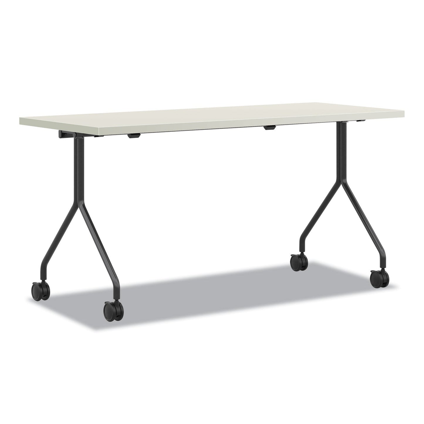 HON Between Nested Multipurpose Tables, Rectangular, 72w x 24d x 29h, Silver Mesh/Loft