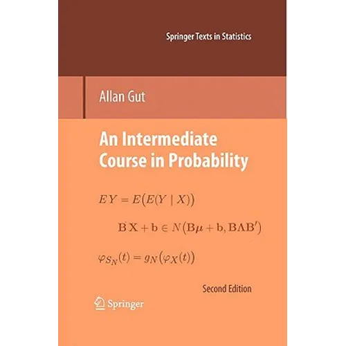 An Intermediate Course in Probability - Hardcover