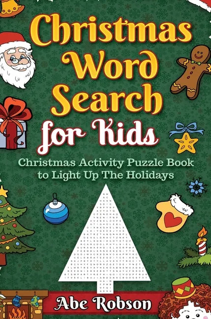 Christmas Word Search for Kids: Christmas Activity Puzzle Book to Light Up The Holidays - Hardcover