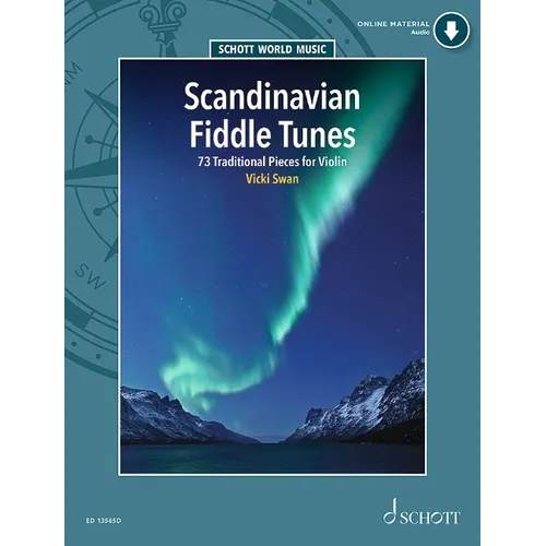 Scandinavian Fiddle Tunes - 73 Traditional Pieces for Violin Book and Online Audio - Paperback