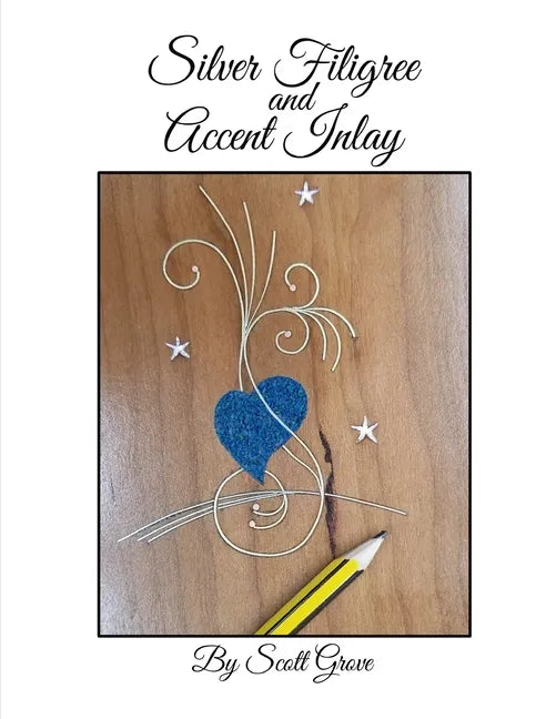 Silver Filigree and Accent Inlay (Color Version) - Paperback