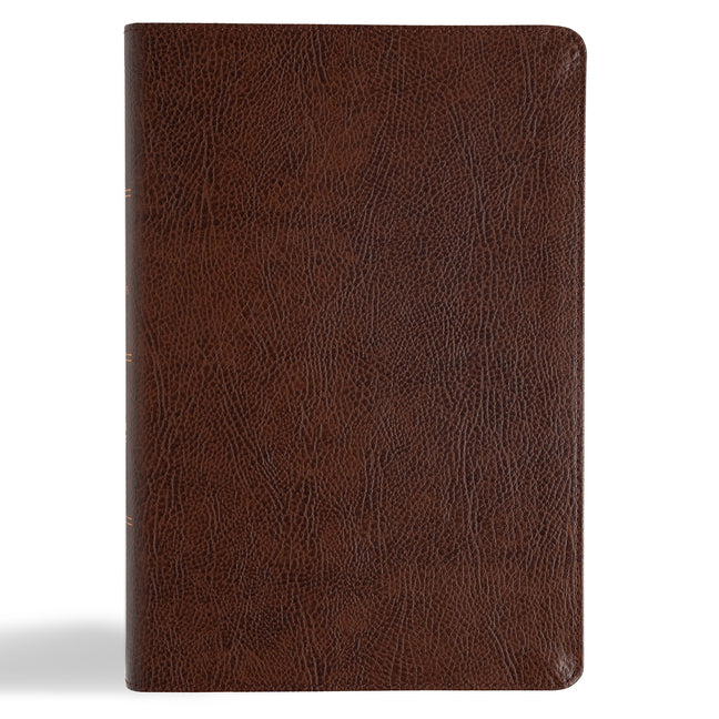 CSB Oswald Chambers Bible, Brown Bonded Leather: Includes My Utmost for His Highest Devotional and Other Select Works by Oswald Chambers - Bonded Leather