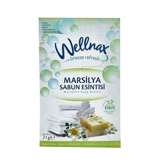Wellnax Scented Sachet for Closets and Drawers - Marsilya Fragrance, Fresh Aroma, Compact Design