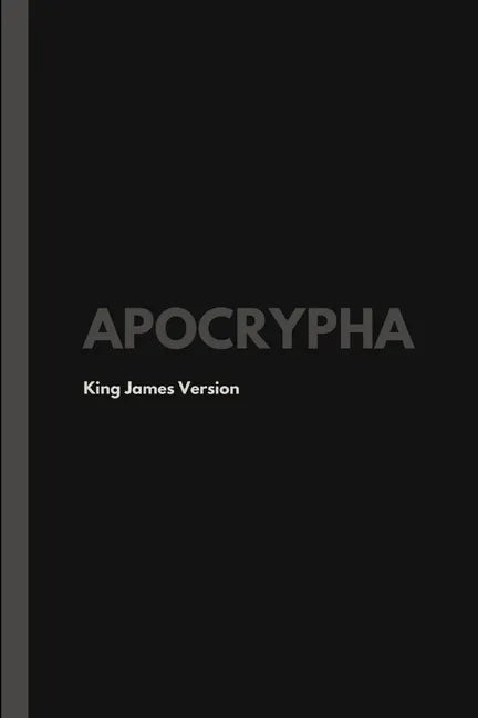 Apocrypha, King James Version - Paperback