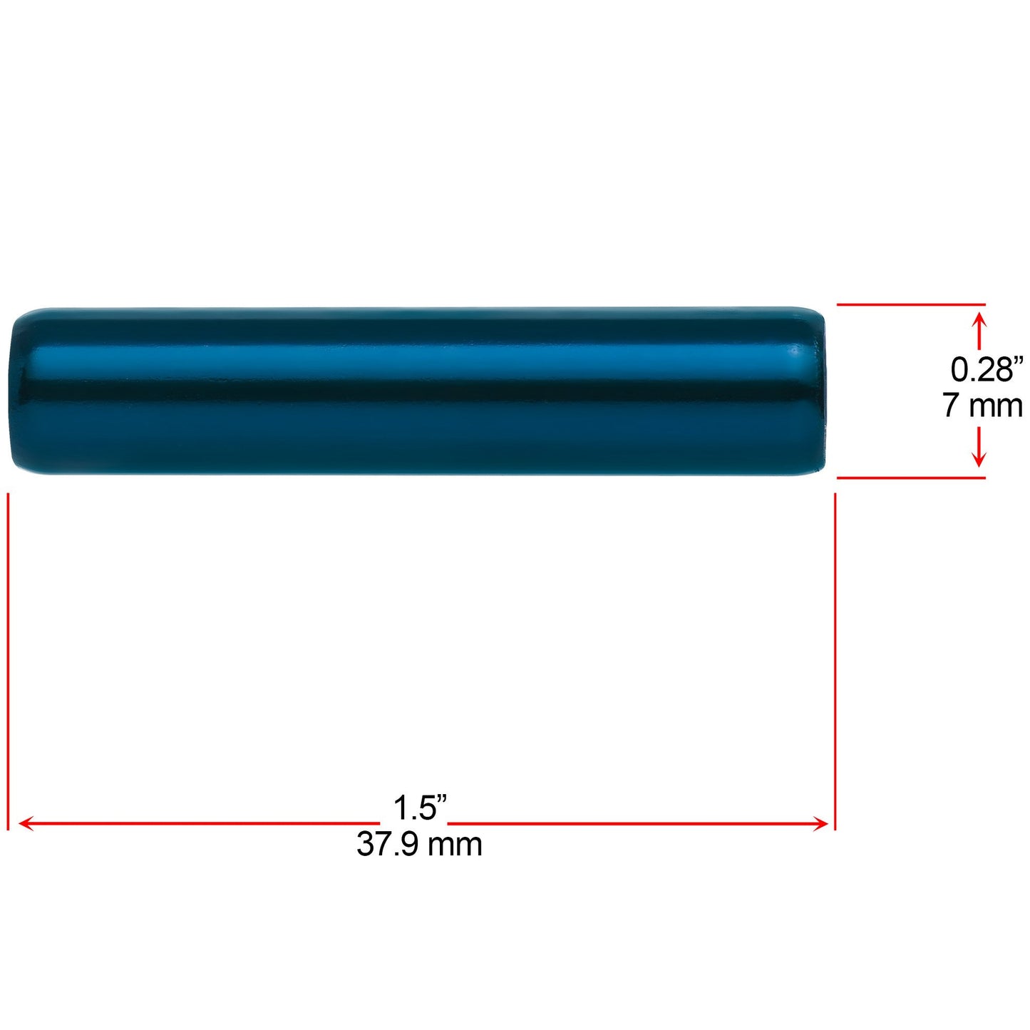 3mm-4mm Blue Aluminum Body Piercing Ball Removal Tool