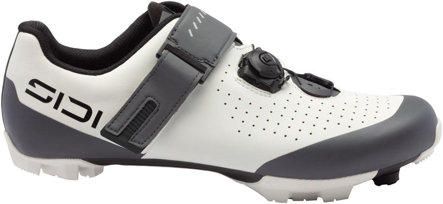 SIDI Physis Mountain Clipless Shoes - Men's Ice White/Anthracite 48