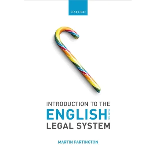 Introduction to the English Legal System - Paperback