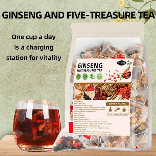 Ginseng Wubao Herbal Tea – Caffeine-Free Chinese Blend