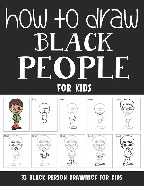 How to Draw Black People for Kids - Paperback