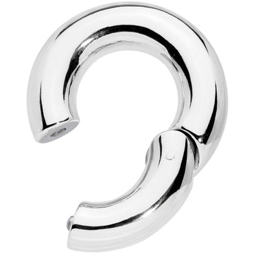 0G 5/8 Stainless Steel Hinged Segment Ring