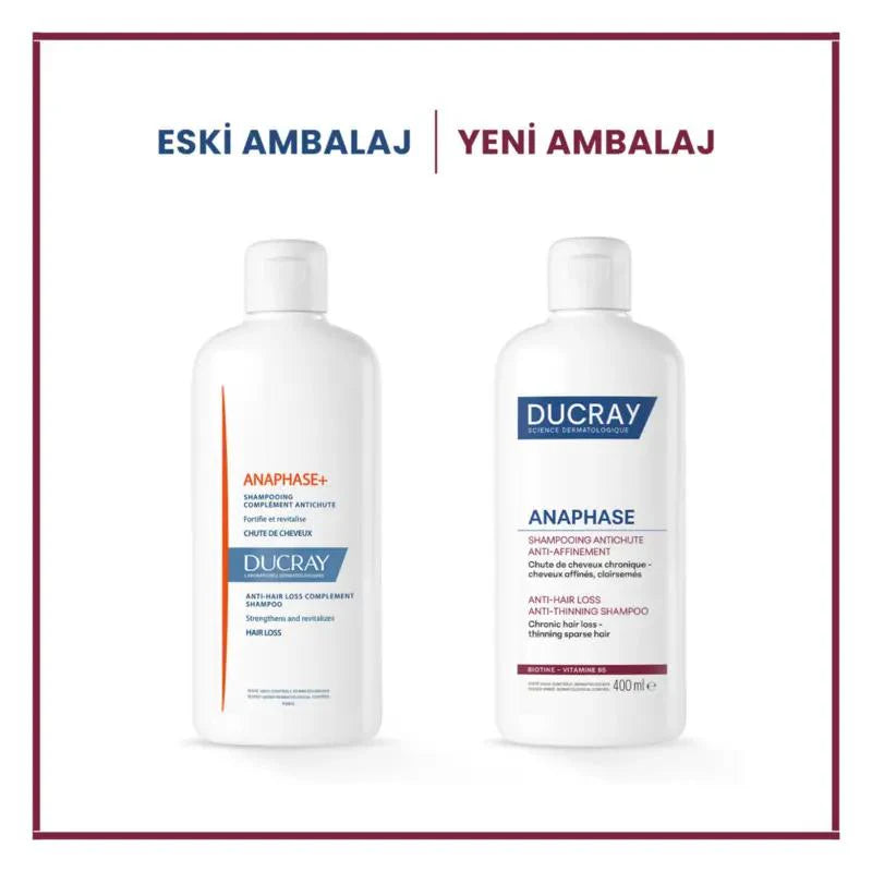Ducray Anaphase Anti-hair Loss Complement Shampoo 400ml 3282770075526
