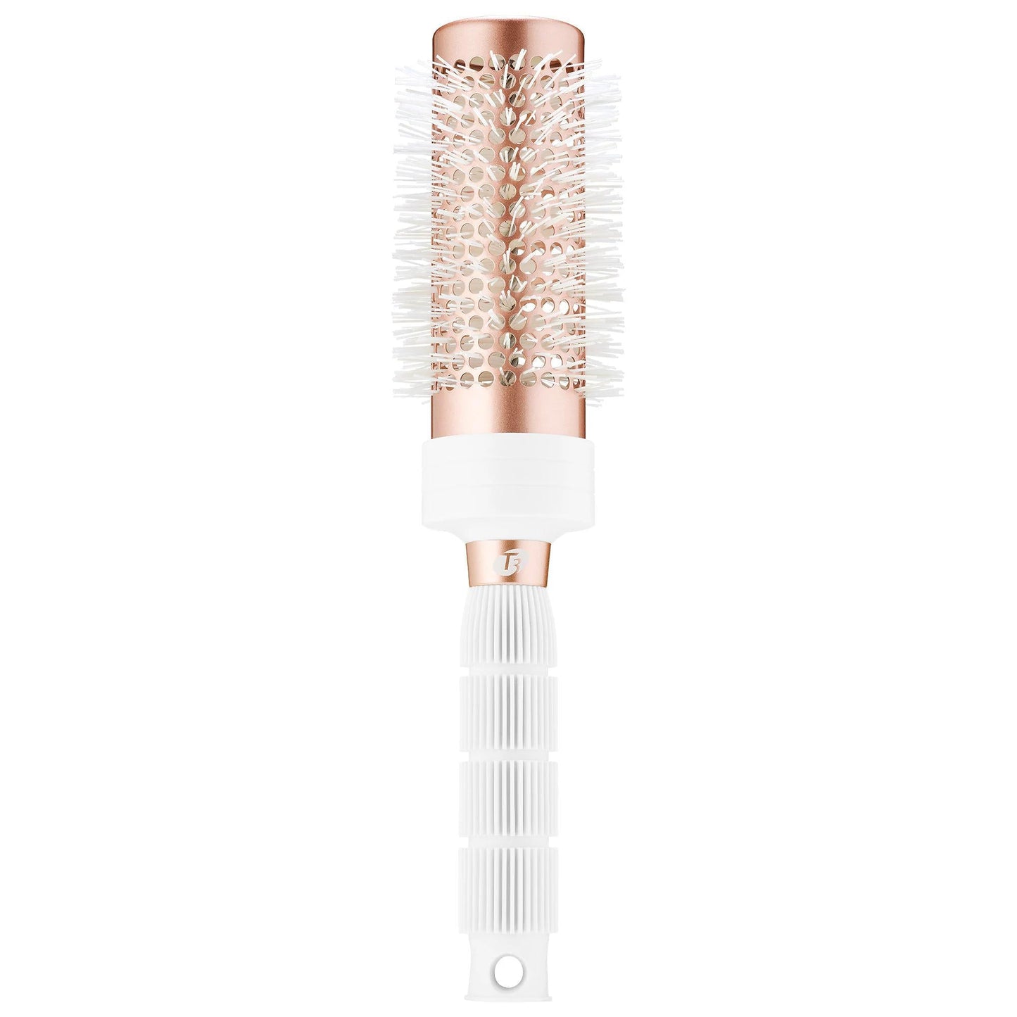 Volume Round Brush for Fine Hair: 2-Inch Ceramic-Coated Rose Gold Hair Styling Brush for Maximum Volume & Body