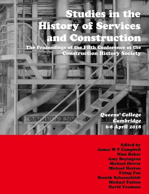 Studies in the History of Services and Construction - Paperback
