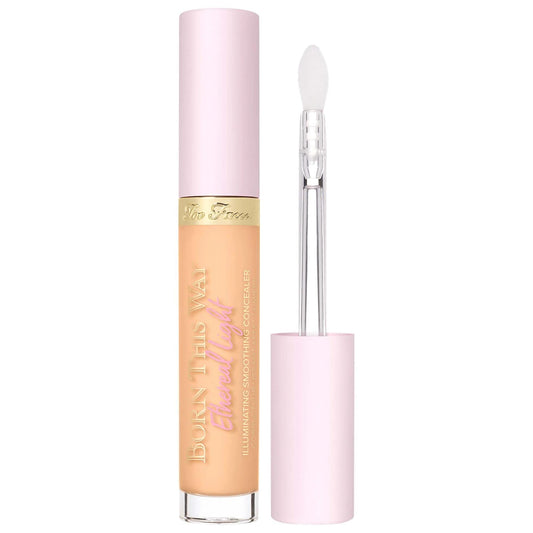 Too Faced Born This Way Ethereal Light Concealer - Long-Lasting, Hydrating, Natural Finish Under Eye Concealer for Flawless Coverage