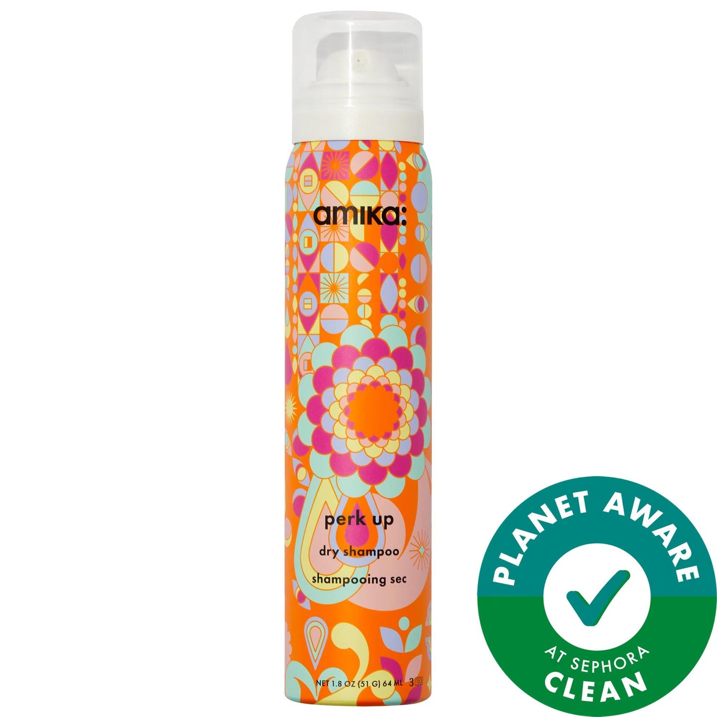 Perk Up Talc-Free Dry Shampoo - Natural, Vegan, Cruelty-Free Dry Shampoo for Oily Hair