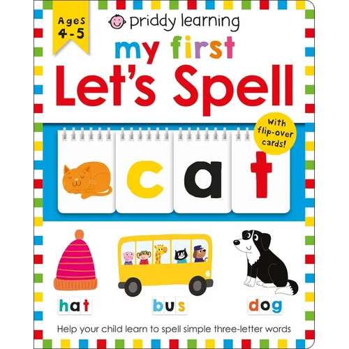 Priddy Learning: My First Let's Spell - Board Book