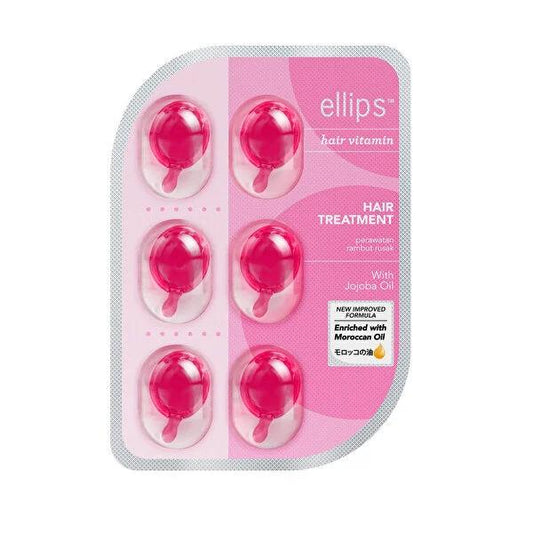 Ellips Hair Vitamin Capsules - Nourishing Hair Care with Argan Oil, Jojoba Oil, Vitamins A, C, E, and ProVitamin B5