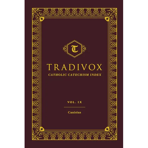 Tradivox Vol 9: Canisius - Hardcover