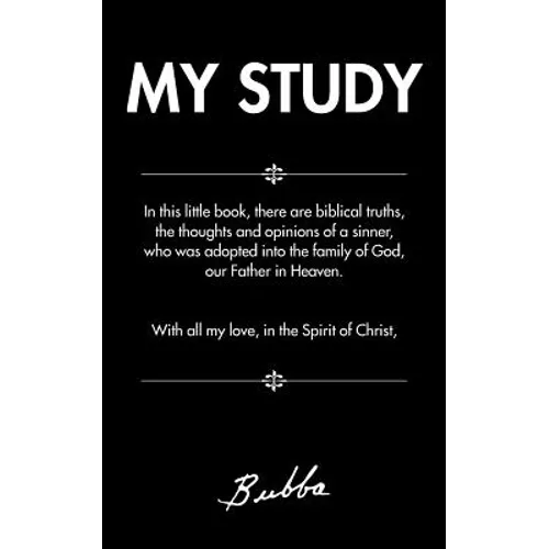 My Study - Paperback