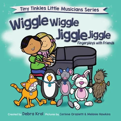 Wiggle Wiggle Jiggle Jiggle Fingerplays with Friends - Paperback