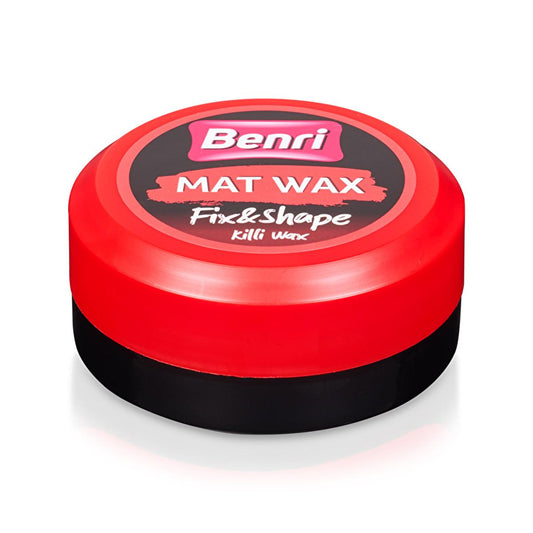 Benri Killi Mat Wax 100ml - Matte Finish Hair Styling Wax for Men & Women