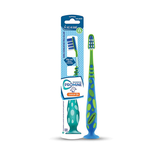 Sensodyne Children's Toothbrush for Kids Aged 6+ - Effective Oral Care for Primary and Permanent Teeth