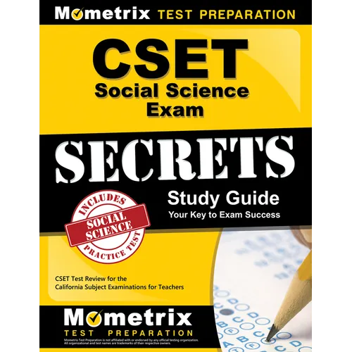 Cset Social Science Exam Secrets Study Guide: Cset Test Review for the California Subject Examinations for Teachers - Paperback