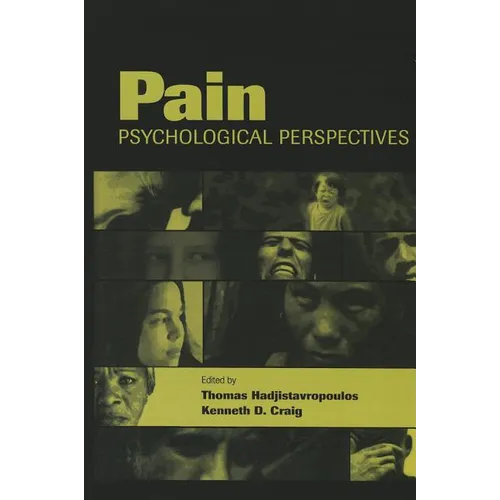 Pain: Psychological Perspectives - Paperback