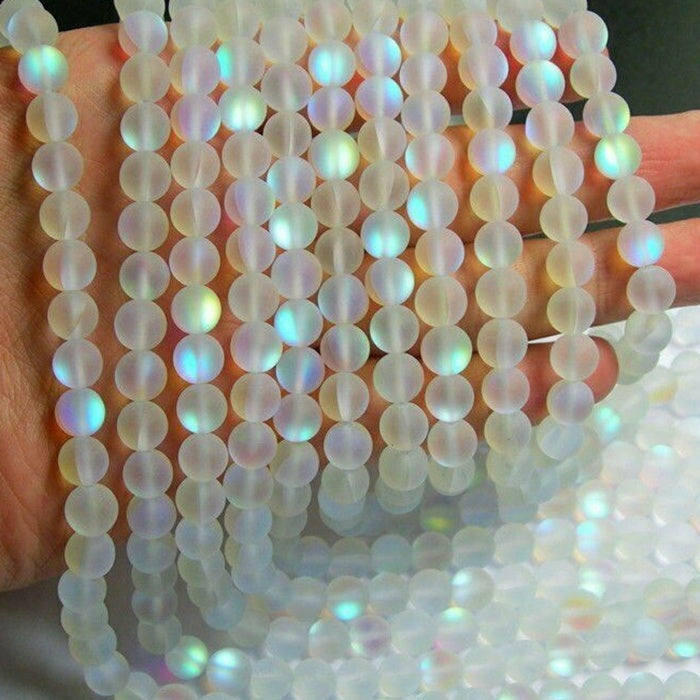 Mystic Aura Quartz Gemstone Loose Beads
