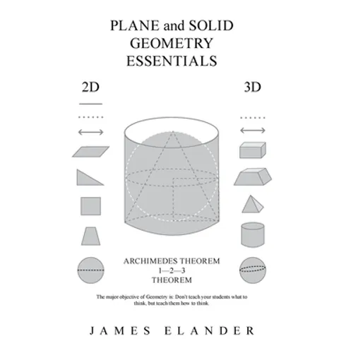 Plane and Solid Geometry Essentials - Hardcover