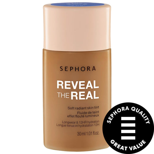 Reveal The Real - 12HR Soft Radiant Skin Tint, Vegan, Cruelty-Free, Long-Lasting Natural Makeup