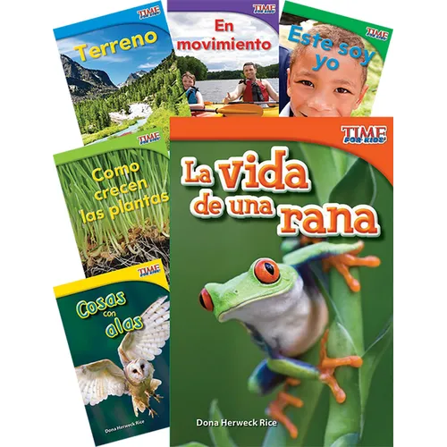 Time for Kids(r) Informational Text Grade 1 Spanish Readers Set 1 10-Book Set - Paperback