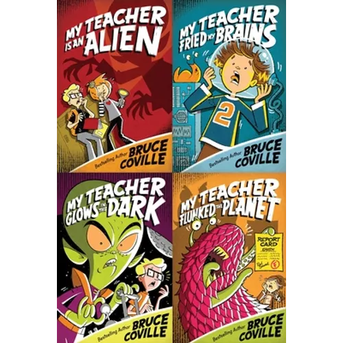 The My Teacher Is an Alien Collection (Boxed Set): My Teacher Is an Alien; My Teacher Fried My Brains; My Teacher Glows in the Dark; My Teacher Flunke - Boxed Set