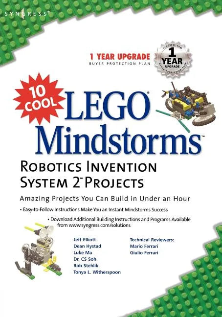 10 Cool Lego Mindstorm Robotics Invention System 2 Projects: Amazing Projects You Can Build in Under an Hour - Paperback