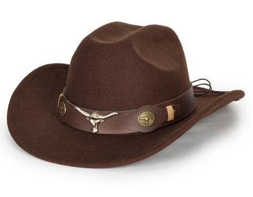 Women's Western Rhinestone Cowboy Hat - Bling Diamond Band Rodeo Fedora