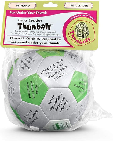 Trainers Warehouse 6" Thumball Collection, 32 Prompts for Conversation, Team Building, Relationship and Training