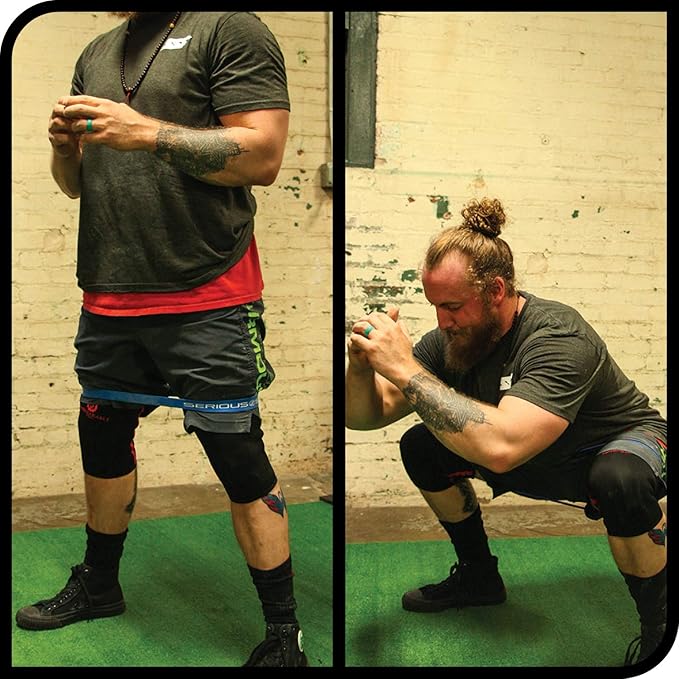 Serious Steel Fitness 12 inch Resistance Band - Deadlift & Hip Band for Glute Activation & Dynamic Warm Up