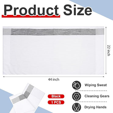 Mixweer Caddy Golf Towel 22" x 42" Large Caddy Towel Camping Sport Towels Cotton Soft Towels for Man Golf Lovers