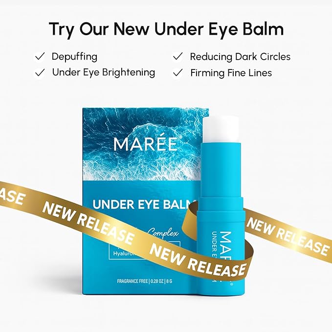 MAREE Collagen Facial Mask with Hyaluronic Acid 2 PACK - Hydrating Face Masks Skincare - Mascarillas Faciales For Women Skin Care - Multicolor, 12 Count