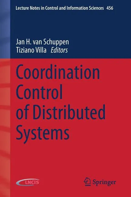 Coordination Control of Distributed Systems - Paperback